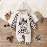 Children's Clothing Christmas New Long-sleeved Hooded One-piece Long Climbing Children's Clothing