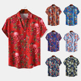 Short Sleeve Shirt Men's Loose Bf Style