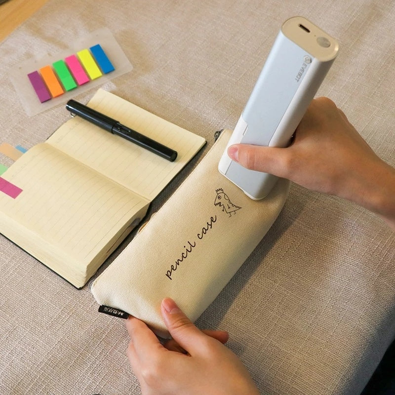 Handheld portable printer