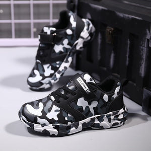 Children's Camo Shoes Light Sports Shoes Soft Bottom