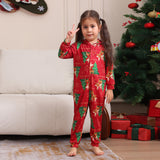 European And American Boys And Girls Long Sleeve Trousers Christmas Family Set