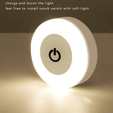 Wall magnetic induction charging bedside lamp