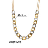 Fashion Multi-layer Gold Chain Necklace Bracelet