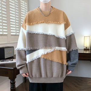 Long Sleeve Sweater Men's Knitwear Korean Style