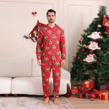 European And American Boys And Girls Long Sleeve Trousers Christmas Family Set